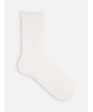 【Tabio MEN】ベーシックリブベタクルーソックス