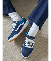 【Tabio MEN】ベーシックリブベタクルーソックス