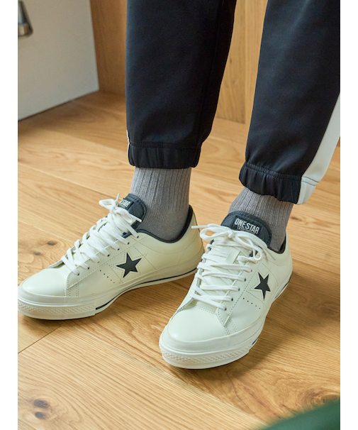 【Tabio MEN】ベーシックリブベタクルーソックス