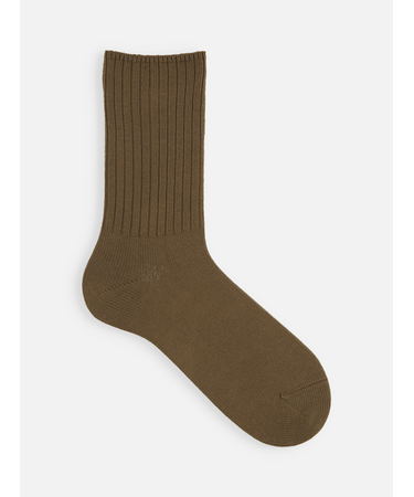 【Tabio MEN】ベーシックリブベタクルーソックス