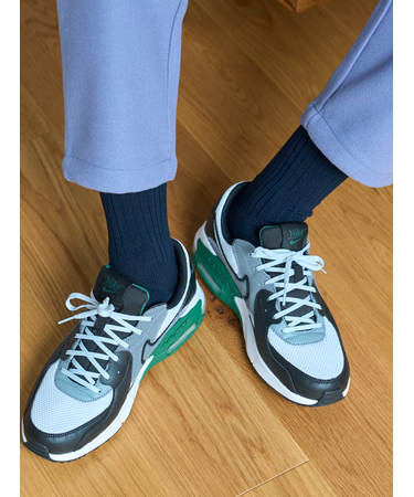 【Tabio MEN】ベーシックリブベタクルーソックス