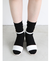 【定番】コットンブライトリブソックス