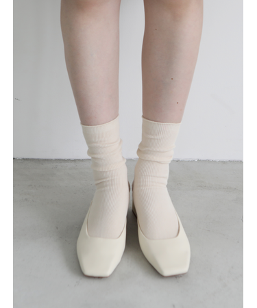 【定番】コットンブライトリブソックス