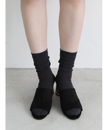 【定番】コットンブライトリブソックス