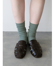 【定番】コットンブライトリブソックス