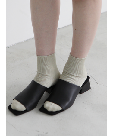 【定番】コットンブライトリブショートソックス