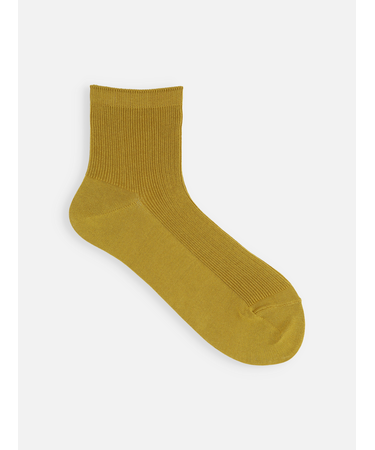 【定番】コットンブライトリブショートソックス