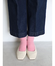 【定番】コットンブライトリブショートソックス