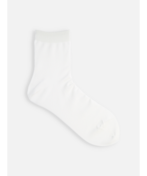 綿無地ショートソックス