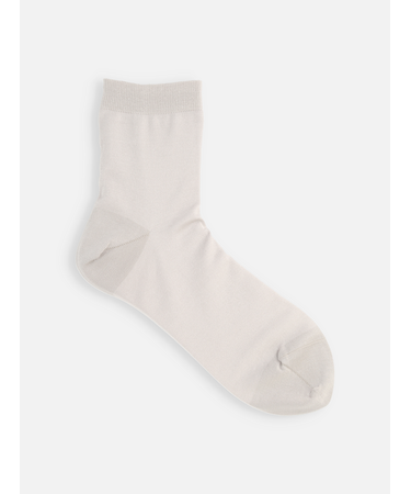 綿無地ショートソックス