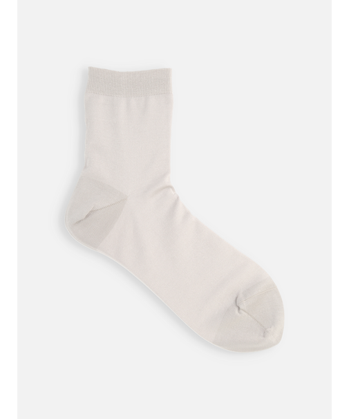 綿無地ショートソックス