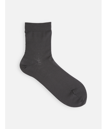 綿無地ショートソックス