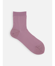 綿無地ショートソックス