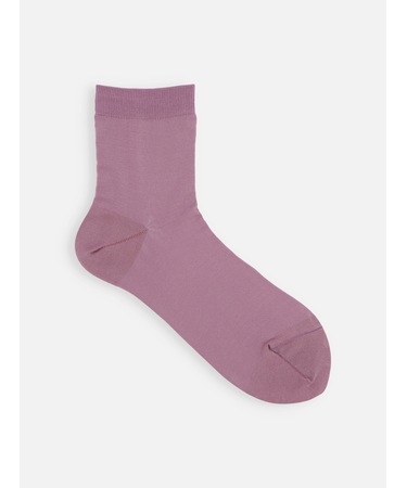 綿無地ショートソックス