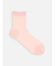 綿無地ショートソックス