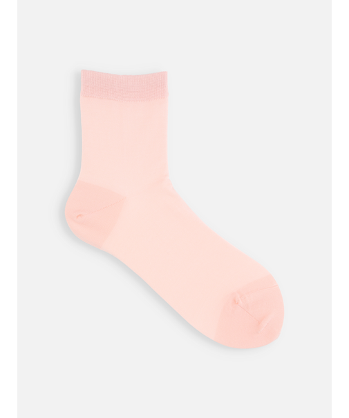 綿無地ショートソックス