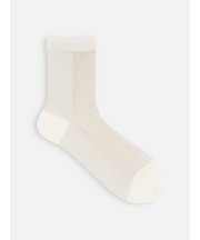 ラメバイカラーショートソックス