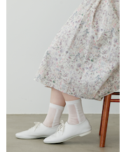 ラメバイカラーショートソックス