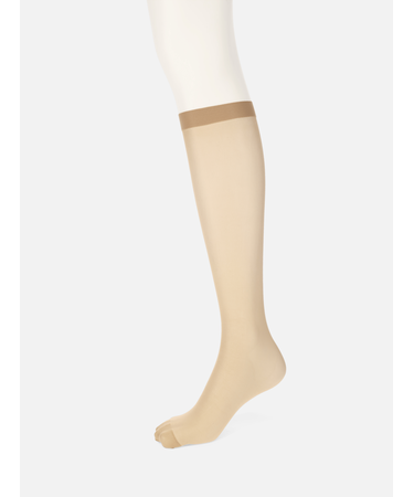 ナチュラルカバーストッキング※ハイソックス丈