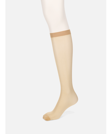 ナチュラルカバーストッキング※ハイソックス丈