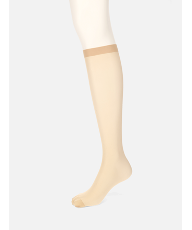 ナチュラルカバーストッキング※ハイソックス丈