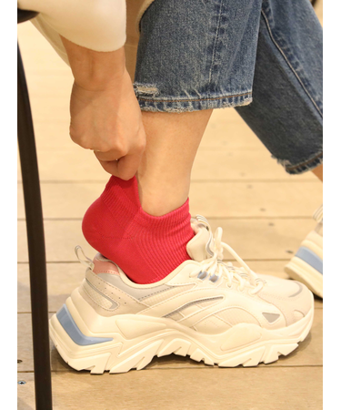 アキレスガードリブスニーカー用ソックス