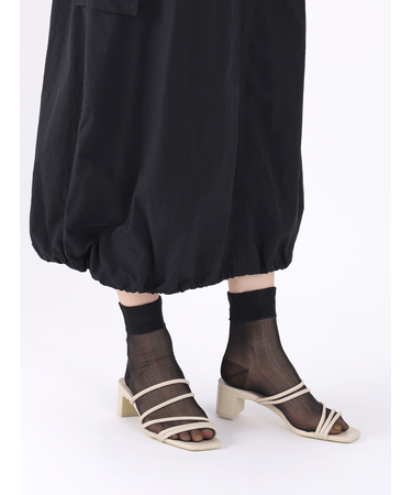 オールシアーショートソックス