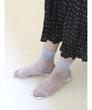 オールシアーショートソックス