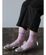 オールシアーショートソックス