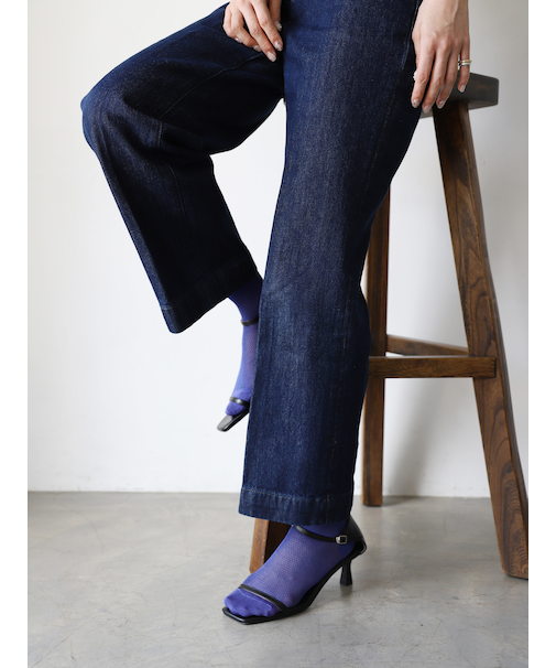 総メッシュショートソックス