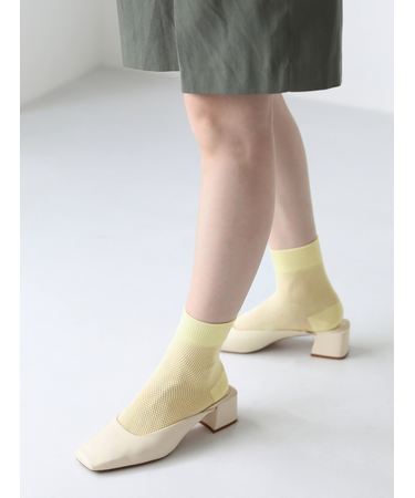 総メッシュショートソックス