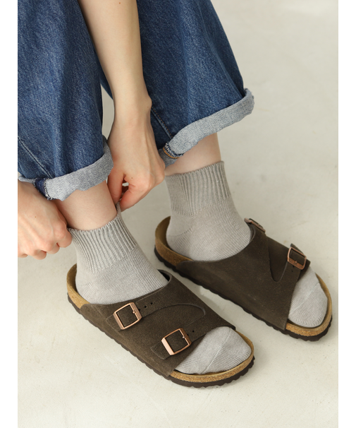 【定番】ゴム長ショートソックス