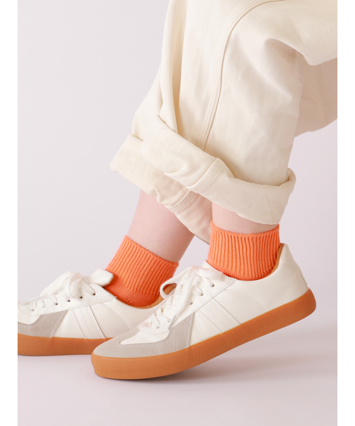 【定番】ゴム長ショートソックス