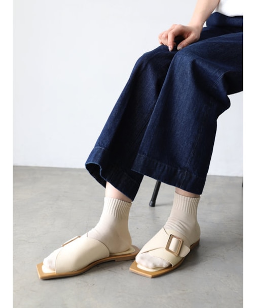 撥水アメリブアンクレット丈ソックス