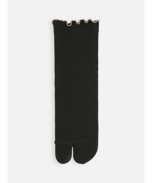 ワッフルメロウ足袋ショートソックス