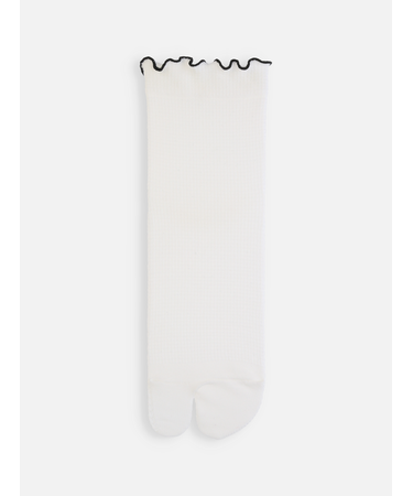 ワッフルメロウ足袋ショートソックス