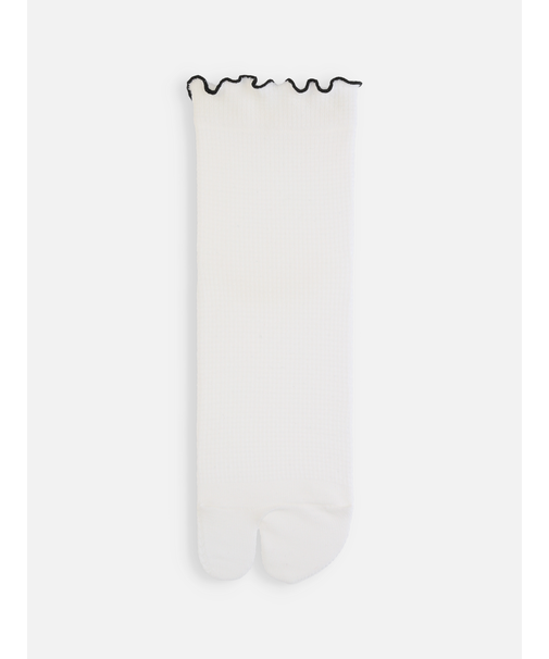 ワッフルメロウ足袋ショートソックス