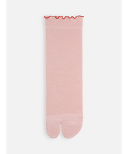 ワッフルメロウ足袋ショートソックス