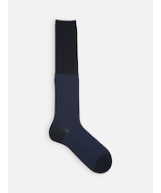 【Tabio MEN】スーピマJQヘリンボーンロングホーズ