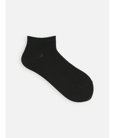 1×1リブちょい長ショートソックス