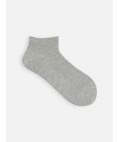 1×1リブちょい長ショートソックス