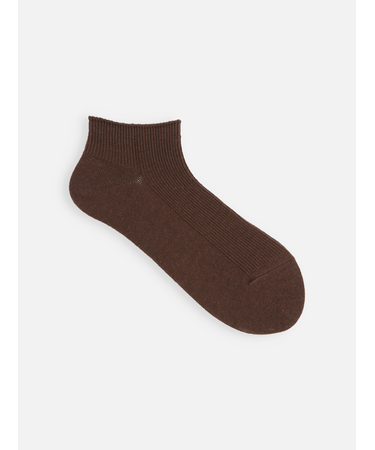 1×1リブちょい長ショートソックス