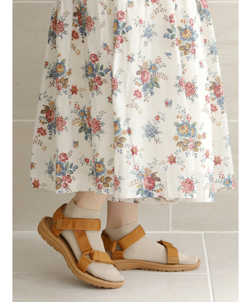 1×1リブちょい長ショートソックス