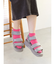 1×1リブちょい長ショートソックス