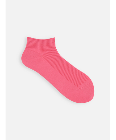 1×1リブちょい長ショートソックス