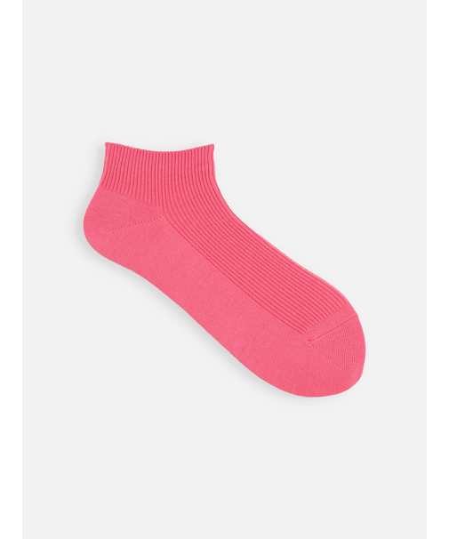 1×1リブちょい長ショートソックス