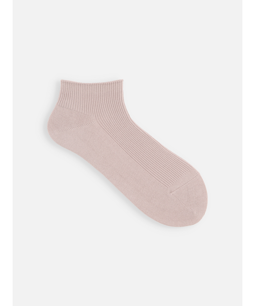 1×1リブちょい長ショートソックス