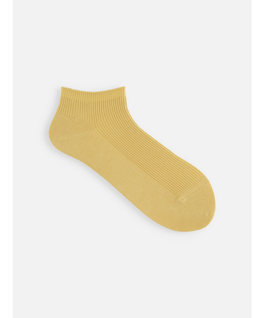 1×1リブちょい長ショートソックス