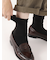 くるくるベタショートソックス