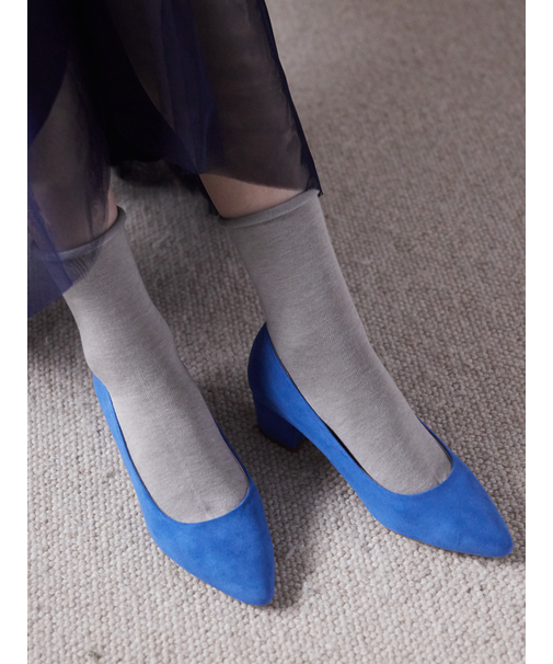 くるくるベタショートソックス